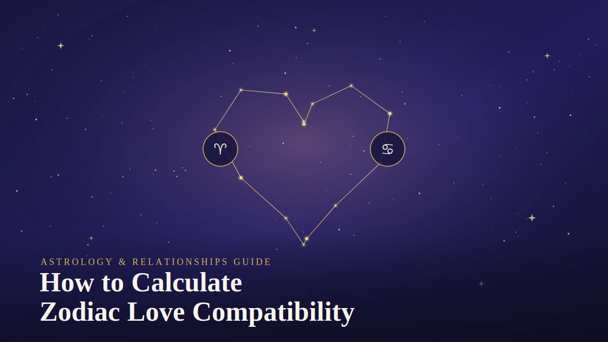 How to Calculate Love Compatibility Zodiac Signs